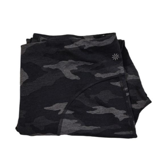 Athleta Ultimate Stash Pocket Camo 7/8 Tight, Heather Grey - Picture 9 of 16